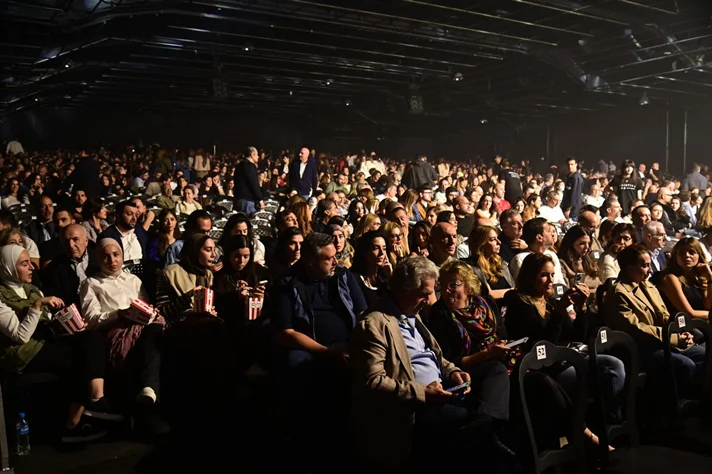 Bassem Youssef at Beirut Hall