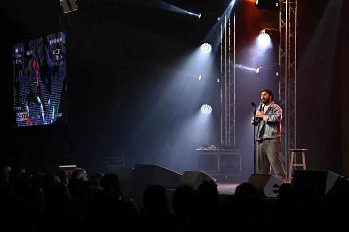 Bassem Youssef at Beirut Hall