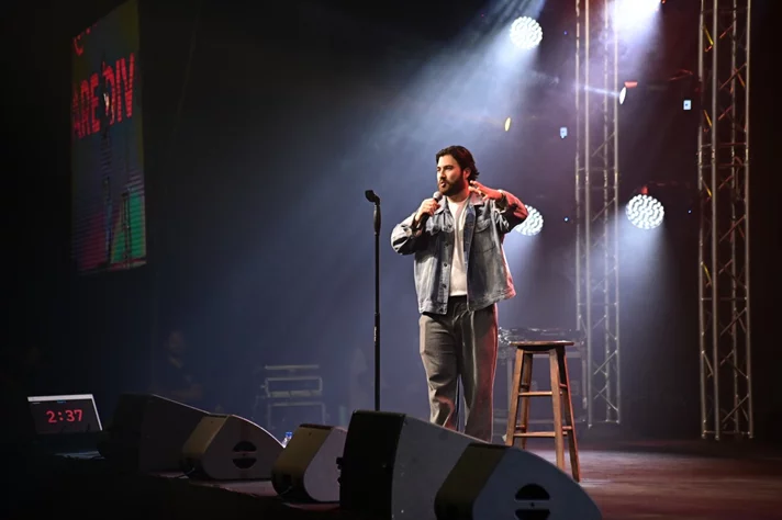 Bassem Youssef at Beirut Hall