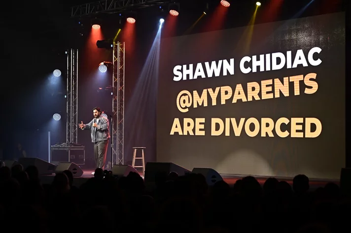 Bassem Youssef at Beirut Hall