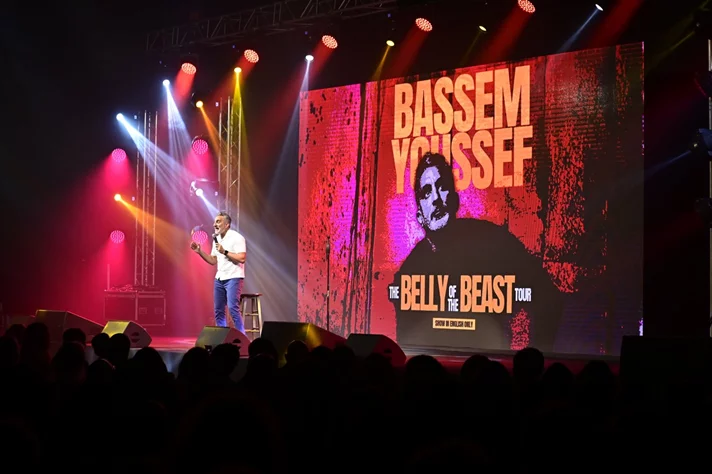 Bassem Youssef at Beirut Hall