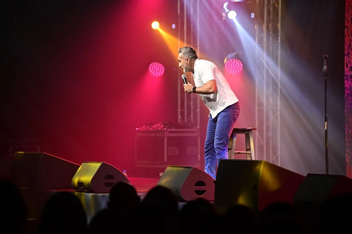 Bassem Youssef at Beirut Hall