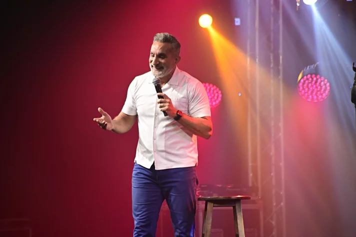 Bassem Youssef at Beirut Hall