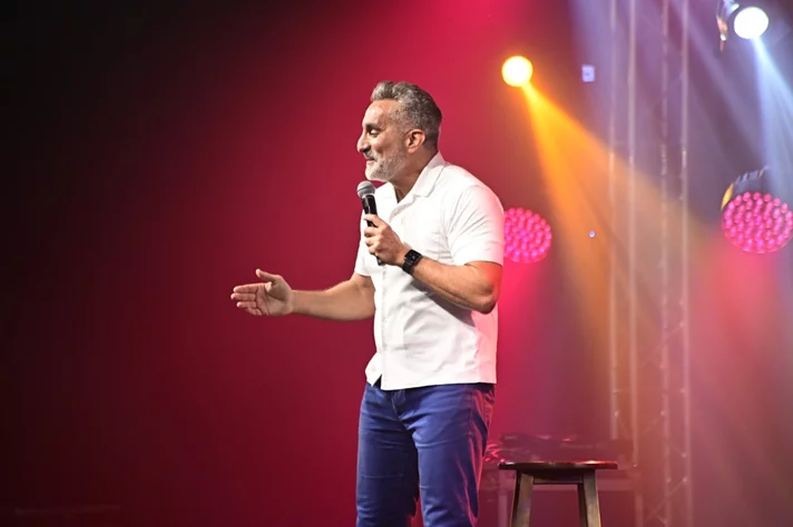 Bassem Youssef at Beirut Hall