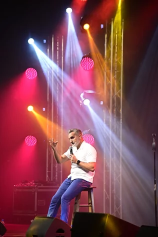 Bassem Youssef at Beirut Hall