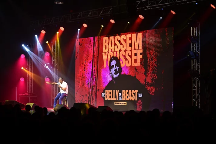 Bassem Youssef at Beirut Hall
