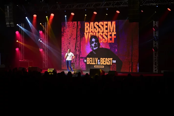 Bassem Youssef at Beirut Hall