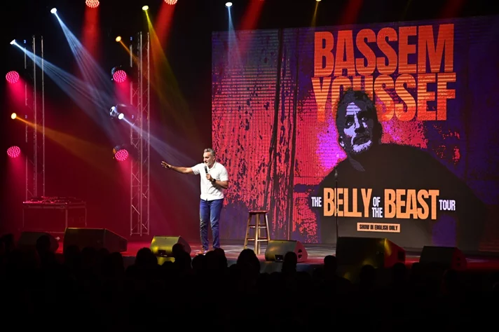 Bassem Youssef at Beirut Hall