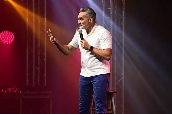Bassem Youssef at Beirut Hall