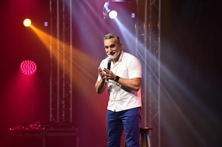Bassem Youssef at Beirut Hall