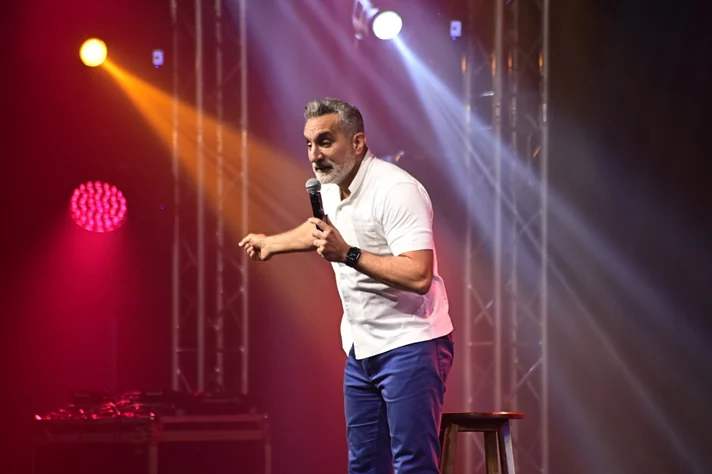 Bassem Youssef at Beirut Hall