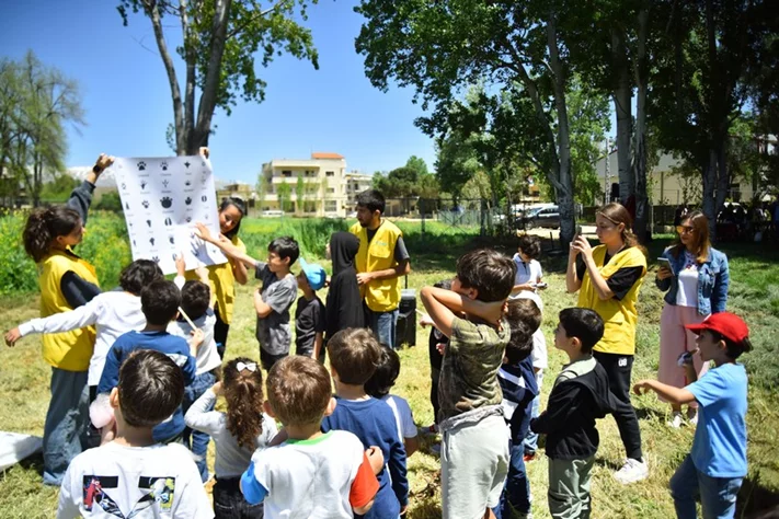 Georges birthday at SARWA by Bassma in Taanayel
