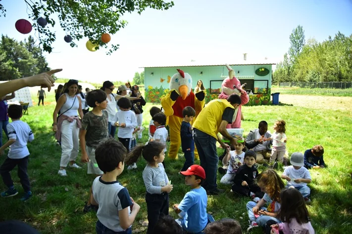 Georges birthday at SARWA by Bassma in Taanayel