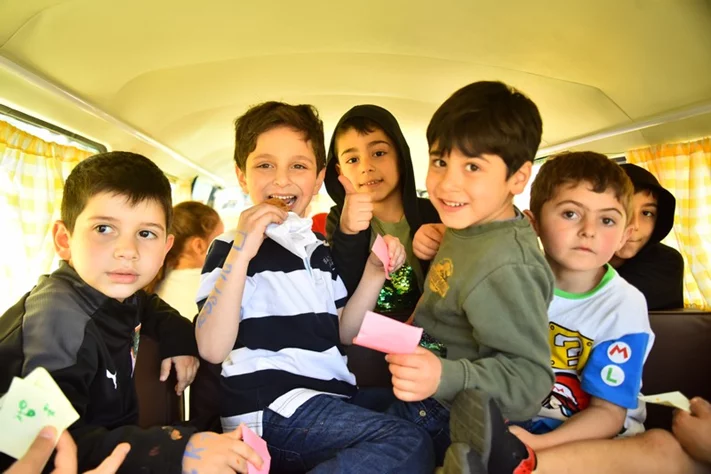 Georges birthday at SARWA by Bassma in Taanayel