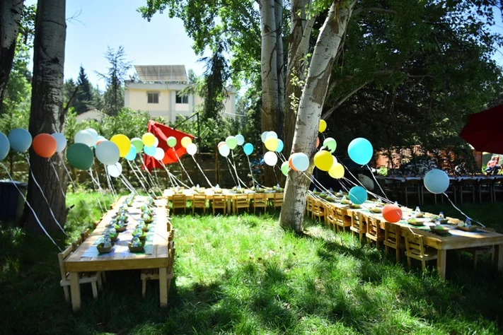 Georges birthday at SARWA by Bassma in Taanayel