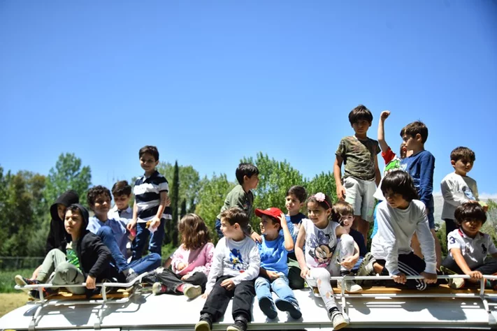Georges birthday at SARWA by Bassma in Taanayel