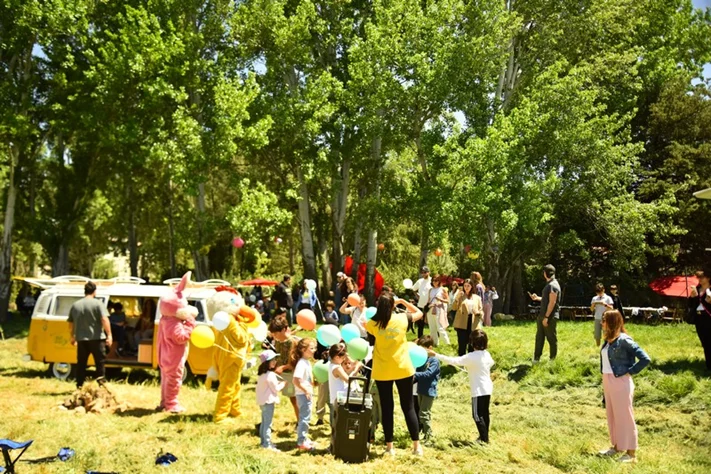 Georges birthday at SARWA by Bassma in Taanayel