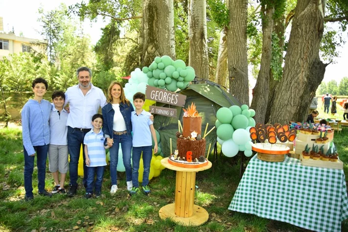 Georges birthday at SARWA by Bassma in Taanayel