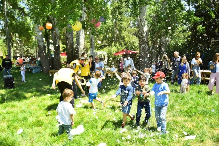 Georges birthday at SARWA by Bassma in Taanayel
