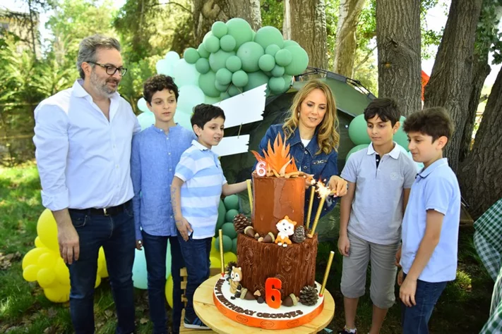 Georges birthday at SARWA by Bassma in Taanayel