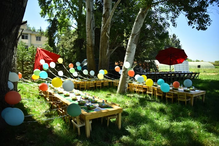Georges birthday at SARWA by Bassma in Taanayel