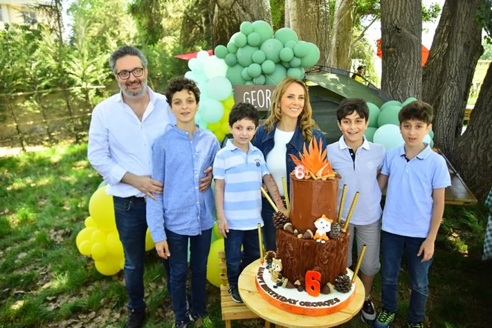 Georges birthday at SARWA by Bassma in Taanayel