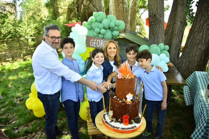 Georges birthday at SARWA by Bassma in Taanayel