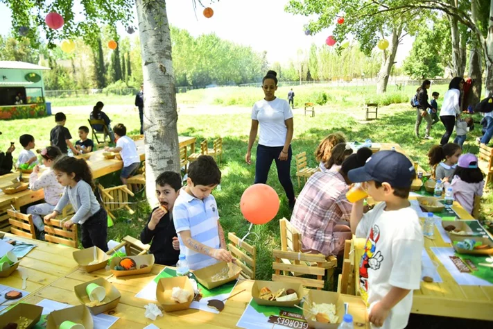 Georges birthday at SARWA by Bassma in Taanayel