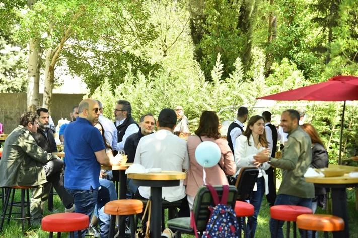 Georges birthday at SARWA by Bassma in Taanayel