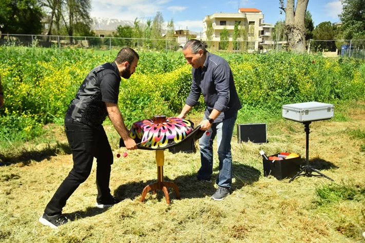 Georges birthday at SARWA by Bassma in Taanayel