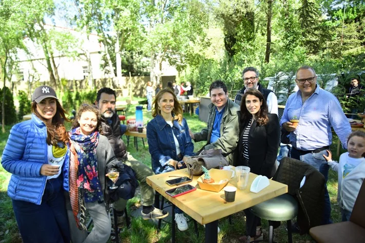 Georges birthday at SARWA by Bassma in Taanayel