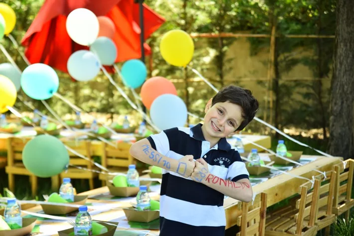 Georges birthday at SARWA by Bassma in Taanayel