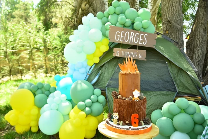 Georges birthday at SARWA by Bassma in Taanayel