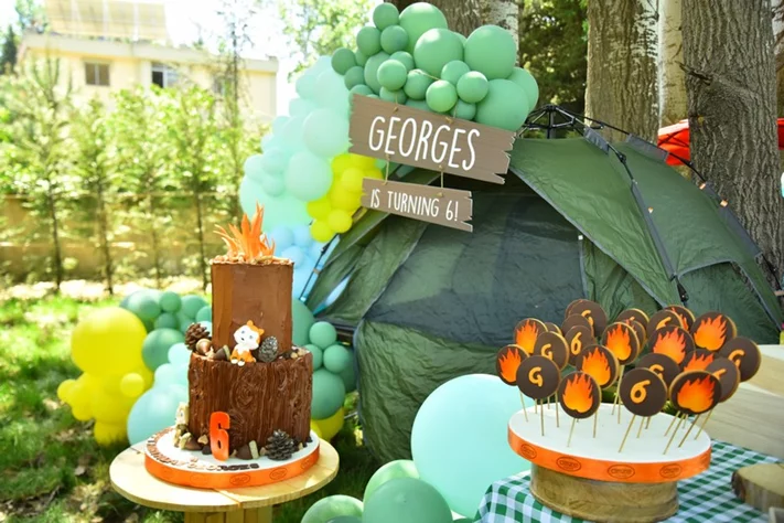 Georges birthday at SARWA by Bassma in Taanayel