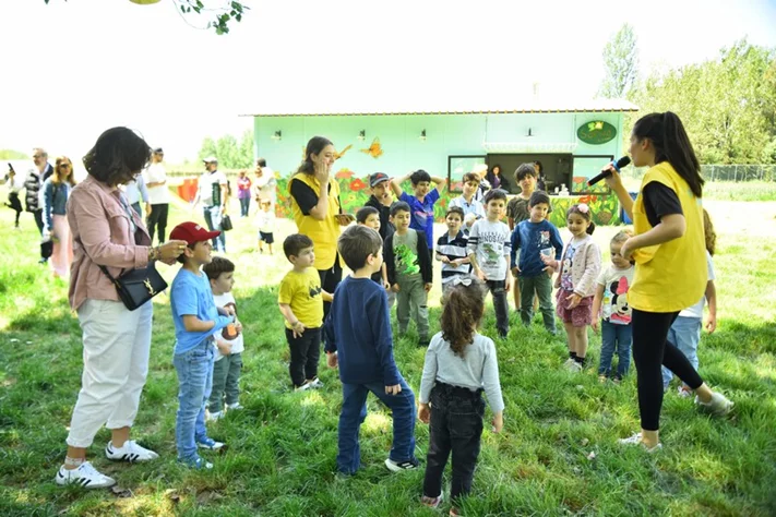 Georges birthday at SARWA by Bassma in Taanayel