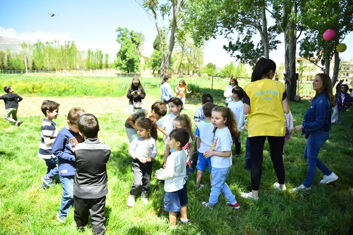 Georges birthday at SARWA by Bassma in Taanayel