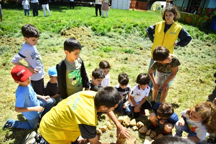 Georges birthday at SARWA by Bassma in Taanayel
