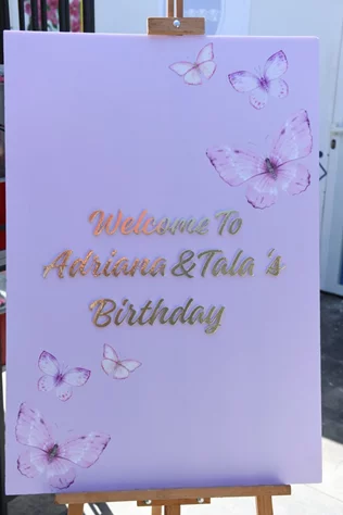 Happy Birthday Adriana & Tala