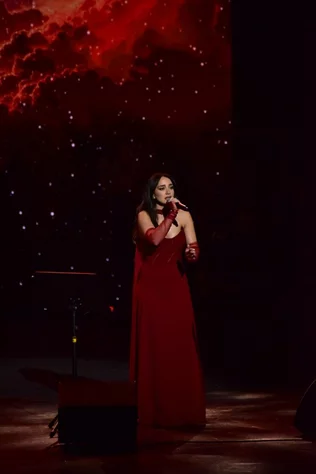 Carla Chamoun at Casino du Liban