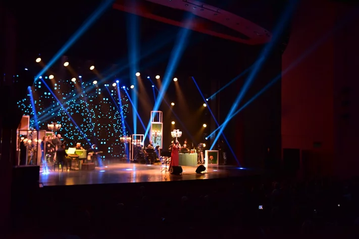 Carla Chamoun at Casino du Liban