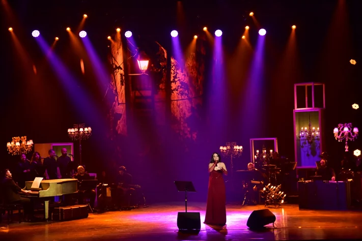 Carla Chamoun at Casino du Liban