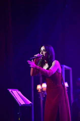 Carla Chamoun at Casino du Liban