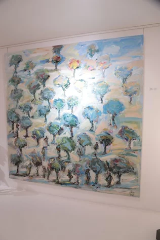 Giraffitude Souls in Color, A solo exhibition by Lebanese artist Joa Chelala