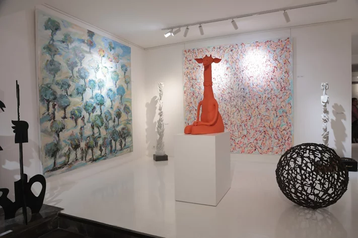 Giraffitude Souls in Color, A solo exhibition by Lebanese artist Joa Chelala