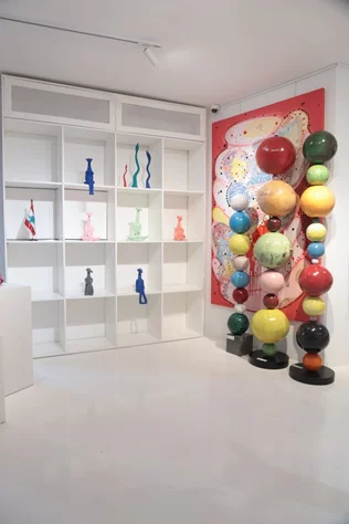Giraffitude Souls in Color, A solo exhibition by Lebanese artist Joa Chelala