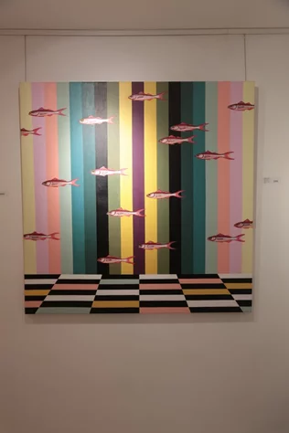 Giraffitude Souls in Color, A solo exhibition by Lebanese artist Joa Chelala