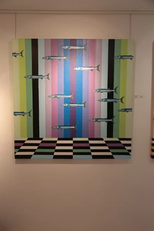 Giraffitude Souls in Color, A solo exhibition by Lebanese artist Joa Chelala