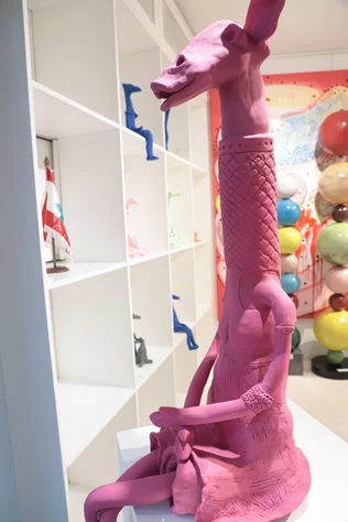 Giraffitude Souls in Color, A solo exhibition by Lebanese artist Joa Chelala