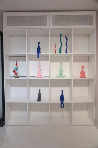 Giraffitude Souls in Color, A solo exhibition by Lebanese artist Joa Chelala