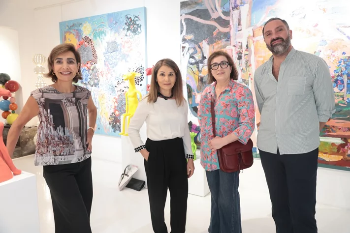 Giraffitude Souls in Color, A solo exhibition by Lebanese artist Joa Chelala
